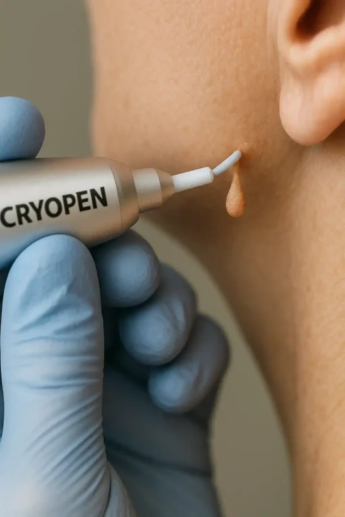Cryopen for skin tags removal Greater London (Barking and Dagenham) speak to our team today!