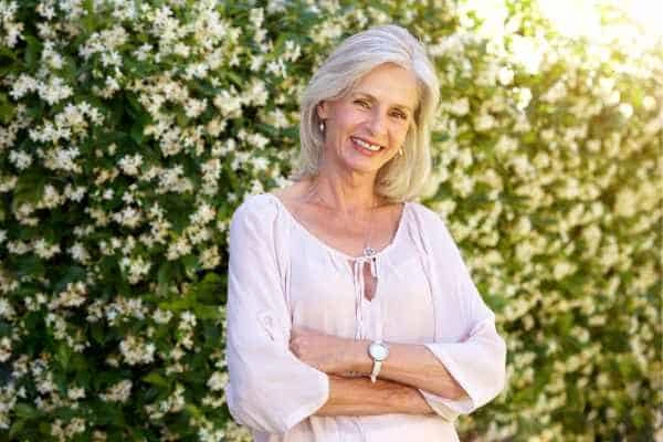 Older woman happy with urinary incontinence treatment Greater London (Barking and Dagenham)
